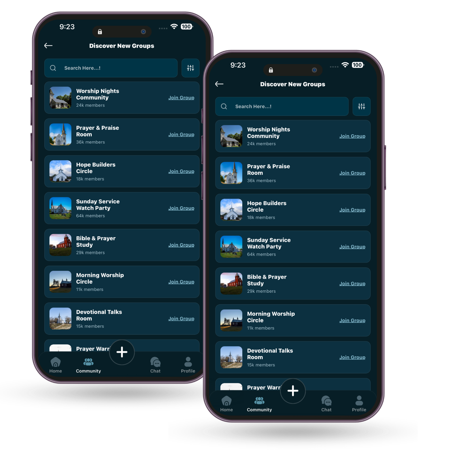 Groups Built Around Faith and Support