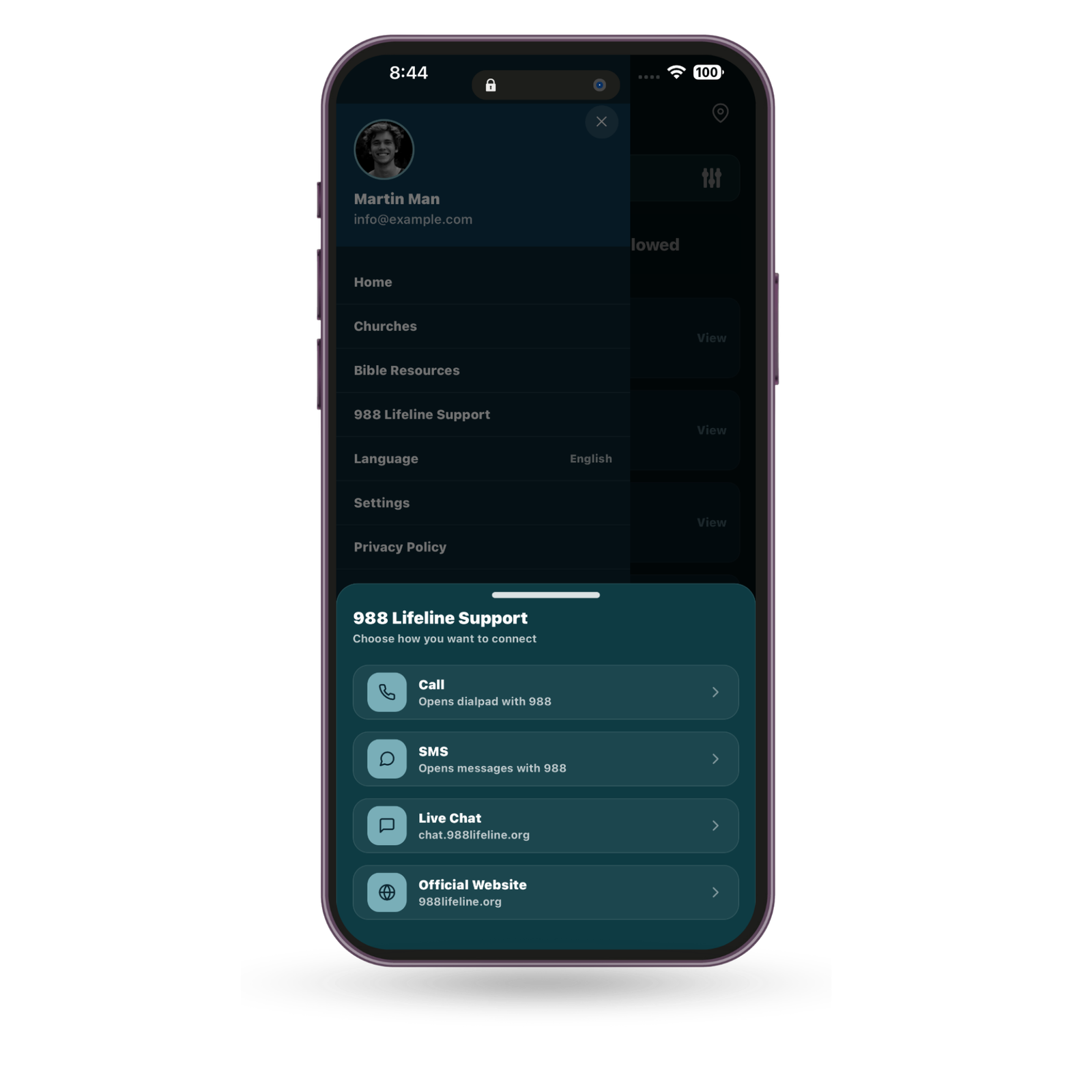 A Support Feature for Difficult Moments